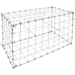 BELLISSA Ösengabione, BxHxL: 50 X 50 X 100 Cm, Stahl