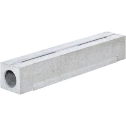 Mr. GARDENER Abwasserrinne, BxHxL: 16 X 16 X 100 Cm, Beton