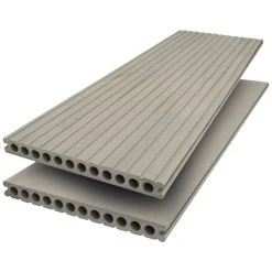 Mr. GARDENER WPC-Terrassendiele »Riviera«, Breite: 25 Cm, Stärke: 2,5 Cm, Angeraut, 1 Stk.