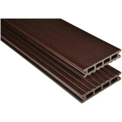 Mr. GARDENER WPC-Terrassendiele, Breite: 14,5 Cm, Stärke: 2,6 Cm, Matt, 1 Stk.