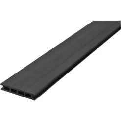 Mr. GARDENER WPC-Terrassendiele, Breite: 14 Cm, Stärke: 2,5 Cm, Gebürstet, 1 Stk.