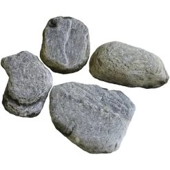 EURO STONE Polygonalplatte »Polygonalplatte «, Flusskiesel, Kanten: Abgerundet