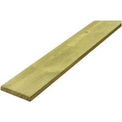 Mr. GARDENER Holz-Terrassendielen, Breite: 12 Cm, Stärke: 2 Cm, Kesseldruckimprägniert, 1 Stk.