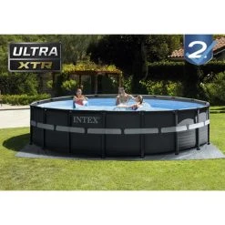Intex Rundpool »Ultra Rondo XTR«, Anthrazit, ØxH: 549 X 132 Cm