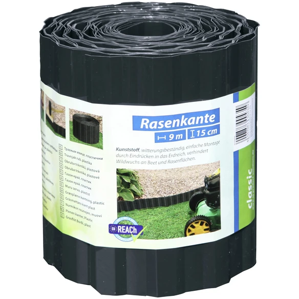 Floraworld Rasenkante, HxL: 15 X 900 Cm, Polyethylenterephthalat (PET) 1 Floraworld Rasenkante, HxL: 15 X 900 Cm, Polyethylenterephthalat (PET)