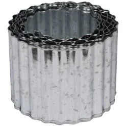 Floraworld Rasenkante »Große Welle«, HxL: 15 X 500 Cm, Stahl