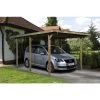Weka Carport »606 Gr. 1«, Grün, Kiefernholz, BxT: 250 X 500 Cm