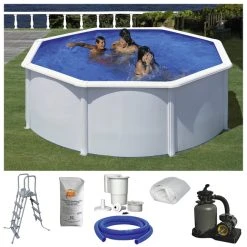 SUMMER FUN Rundpool, Oval, Ø X H: 300 X 120 Cm