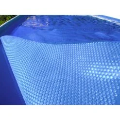 MYPOOL Solarplane, Breite: 210 Cm, Rund, Blau