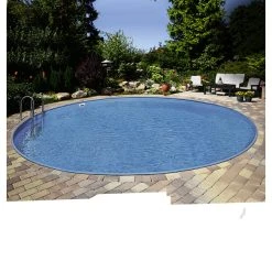 SUMMER FUN Rundpool, Weiß, ØxH: 350 X 120 Cm