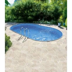 SUMMER FUN Ovalpool-Set Ovalformbeckenset , Oval, BxLxH: 300 X 490 X 120 Cm