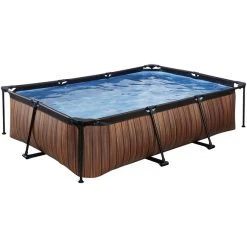 EXIT TOYS Pool »Pools«, Braun, BxHxL: 200 X 65 X 300 Cm