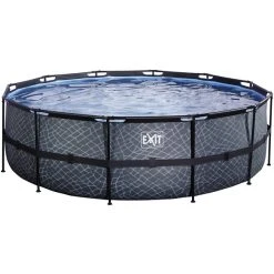 EXIT TOYS Pool »Pools«, Grau, ØxH: 450 X 122 Cm