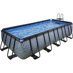 EXIT TOYS Pool »Pools«, Grau, BxHxL: 250 X 122 X 540 Cm