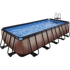 EXIT TOYS Pool »Pools«, Braun, BxHxL: 250 X 122 X 540 Cm
