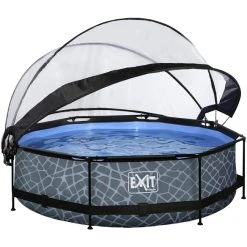 EXIT TOYS Pool »Pools«, Grau, ØxH: 300 X 76 Cm