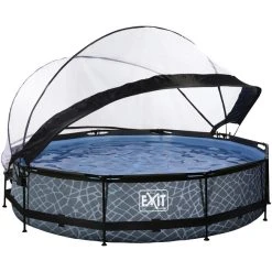 EXIT TOYS Pool »Pools«, Grau, ØxH: 360 X 76 Cm