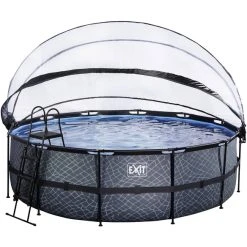 EXIT TOYS Pool »Pools«, Grau, ØxH: 450 X 122 Cm