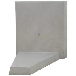 Mr. GARDENER L-Stein-Ecke, BxHxL: 100 X 105 X 100 Cm, Beton